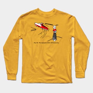 Sportsmanlike Driving: The Show Off (Black Border) Long Sleeve T-Shirt